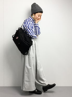 クボヤさん（レディース・157cm）の冬コーディネート