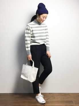 クボヤさん(レディース・157cm)の冬コーディネート