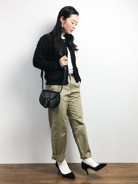 クボヤさん(レディース・157cm)の冬コーディネート