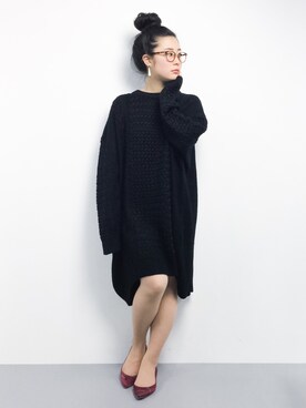 クボヤさん(レディース・157cm)の冬コーディネート