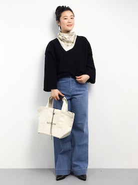 クボヤさん(レディース・157cm)の冬コーディネート