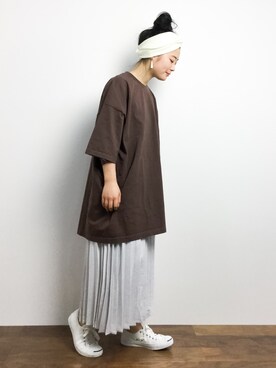 クボヤさん（レディース・157cm）の冬コーディネート