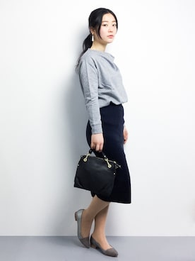 クボヤさん(レディース・157cm)の冬コーディネート