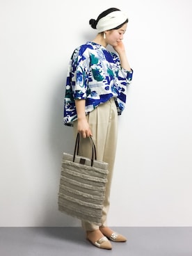 クボヤさん（レディース・157cm）の冬コーディネート