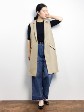 クボヤさん(レディース・157cm)の冬コーディネート