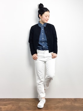 クボヤさん（レディース・157cm）の冬コーディネート