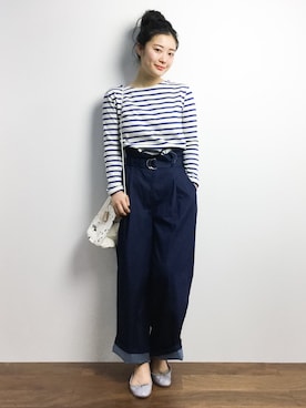 クボヤさん（レディース・157cm）の冬コーディネート