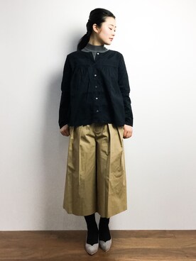 クボヤさん（レディース・157cm）の冬コーディネート