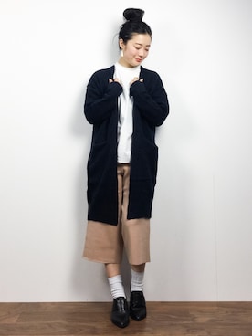 クボヤさん（レディース・157cm）の冬コーディネート