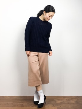 クボヤさん(レディース・157cm)の冬コーディネート