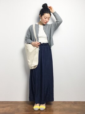 クボヤさん（レディース・157cm）の冬コーディネート