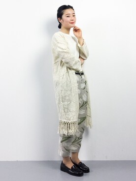 クボヤさん（レディース・157cm）の冬コーディネート