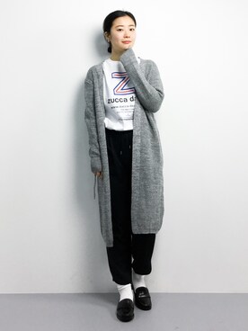 クボヤさん（レディース・157cm）の冬コーディネート