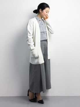 クボヤさん（レディース・157cm）の冬コーディネート