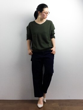 クボヤさん（レディース・157cm）の春コーディネート