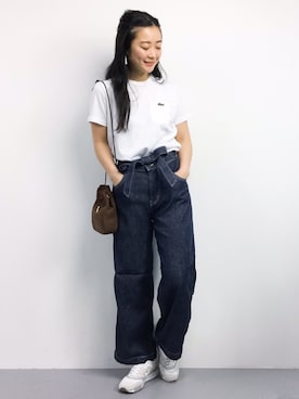 クボヤさん（レディース・157cm）の春コーディネート