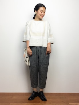 クボヤさん（レディース・157cm）の夏コーディネート