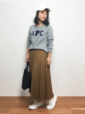 クボヤさん（レディース・157cm）の夏コーディネート