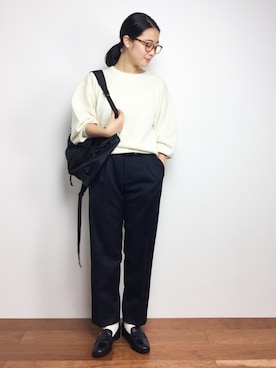 クボヤさん（レディース・157cm）の秋コーディネート