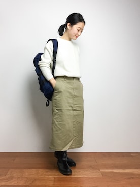 クボヤさん（レディース・157cm）の秋コーディネート