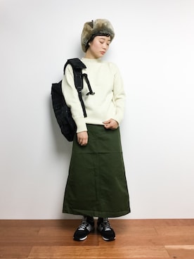 クボヤさん（レディース・157cm）の秋コーディネート