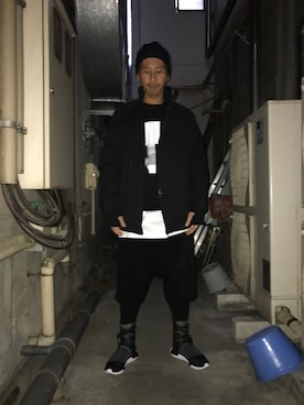 「NILoS（ニルズ）のアイテム（ジャケット/アウター）」を使った、よしやす(34歳)さん（メンズ・175cm）の秋コーディネート