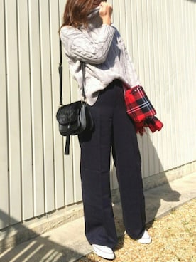 Sari☺︎さん（レディース・166cm）の秋コーディネート