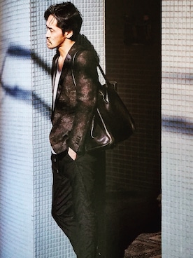 「Bennu（ヴェンヌ）のアイテム」を使った、genoさん（メンズ・173cm）の春コーディネート