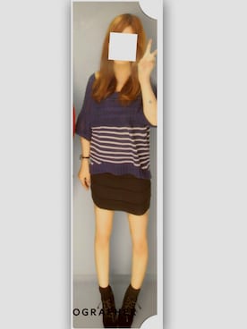 「懐かしい」｜maco  さん（レディース・155cm）の秋コーディネート