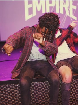 「HOMEMADEのアイテム」を使った、KingBenjiMusicさん（メンズ・165cm）の秋コーディネート