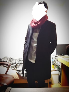 にわさん(メンズ・176cm)の冬コーディネート