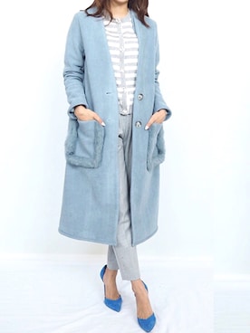 「Re.Verofonna（ヴェロフォンナ）のアイテム（ジャケット/アウター）」を使った、Re.Verofonnaさん（レディース・160cm）の秋コーディネート