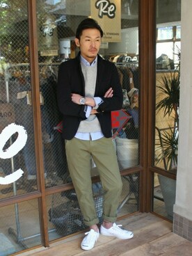 hirokiさん（メンズ・175cm）の春コーディネート