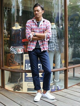 hirokiさん（メンズ・175cm）の秋コーディネート