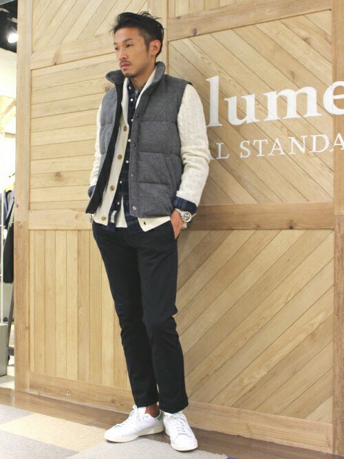 Hiroki Journal Standard Relume ルミネ池袋店 Journal Standard Relumeのカーディガンを使った コーディネート Wear