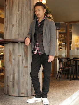 hirokiさん（メンズ・175cm）の冬コーディネート