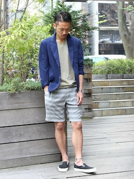 「ショーツスタイル」｜hirokiさん（メンズ・175cm）の春コーディネート