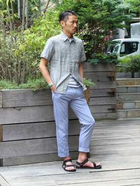 hirokiさん（メンズ・175cm）の夏コーディネート