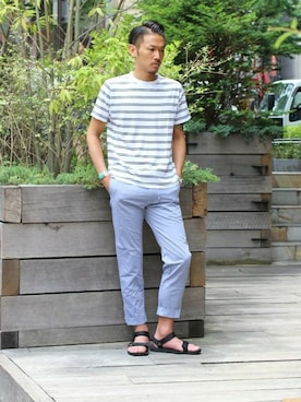 hirokiさん（メンズ・175cm）の夏コーディネート