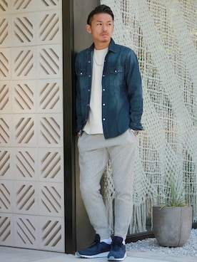 hirokiさん（メンズ・175cm）の冬コーディネート