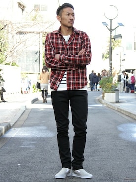 hirokiさん（メンズ・175cm）の冬コーディネート