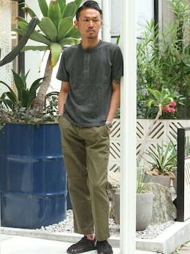 hirokiさん（メンズ・175cm）の夏コーディネート