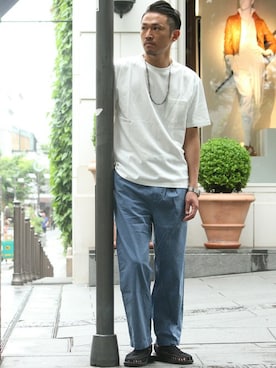 hirokiさん（メンズ・175cm）の夏コーディネート