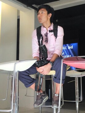 nixonmakさん（メンズ・180cm）の夏コーディネート