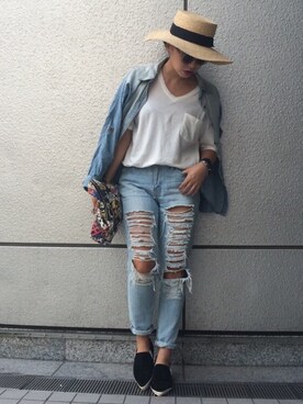 0703maiさん（レディース・158cm）の夏コーディネート