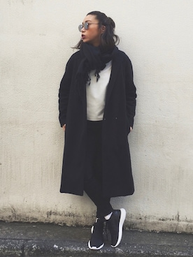 「OAK（オーク）のアイテム」を使った、0703maiさん（レディース・158cm）の冬コーディネート