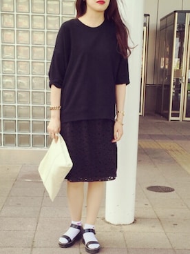 momocoさん（レディース・163cm）の春コーディネート