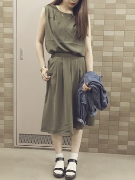 momocoさん（レディース・163cm）の夏コーディネート