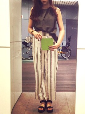 momocoさん（レディース・163cm）の夏コーディネート