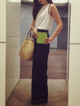 momocoさん（レディース・163cm）の夏コーディネート